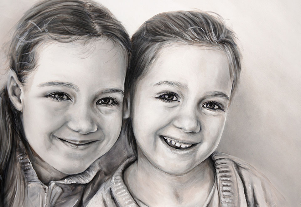 Kinderportret Anouk en Iris